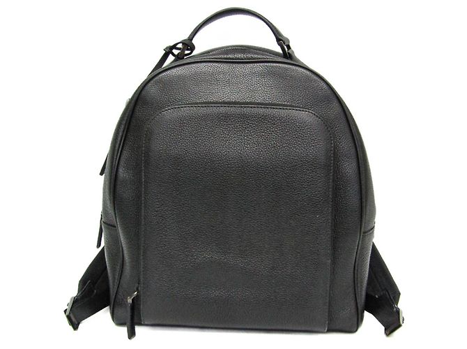 Prada TORO 2VZ011 Leather Backpack Black