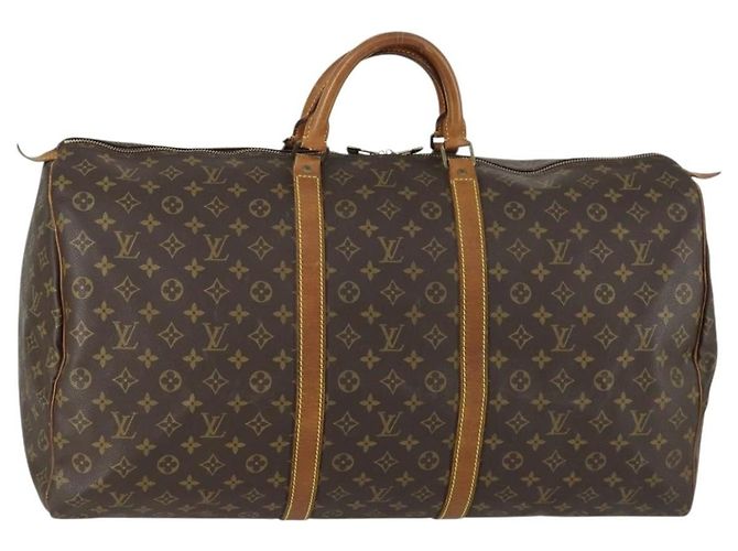 Louis Vuitton Keepall Monogram Canvas 60 Marrom