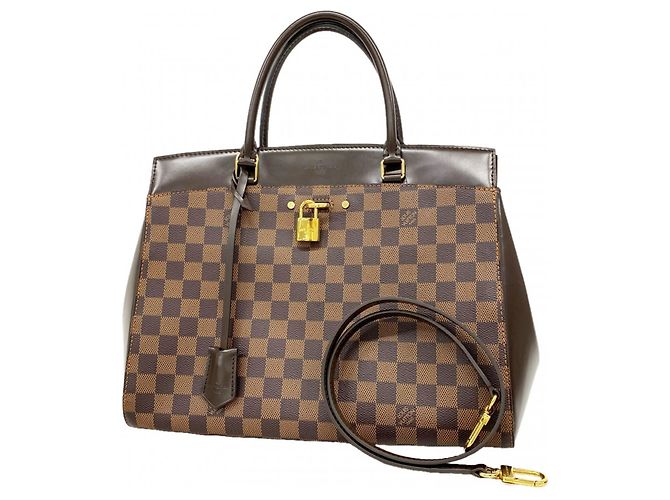 Louis Vuitton Damier Rivoli MM Handtasche Damier ebene