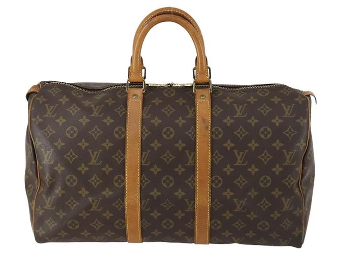 Louis Vuitton Keepall Monogram Canvas 45 Marrom