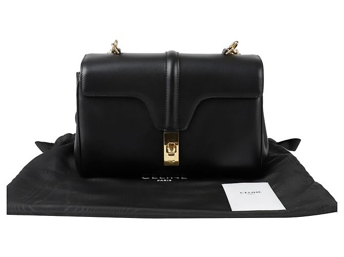 16 Céline Borsa a tracolla morbida Nero 