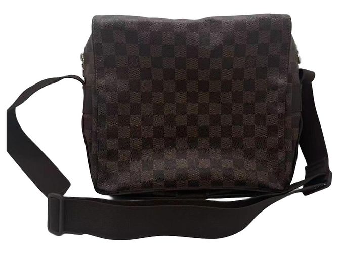 Louis Vuitton Borsa Naviglio Marrone a Quadri