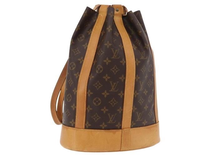 Louis Vuitton Randonnee Backpack Monogram Canvas PM Brown