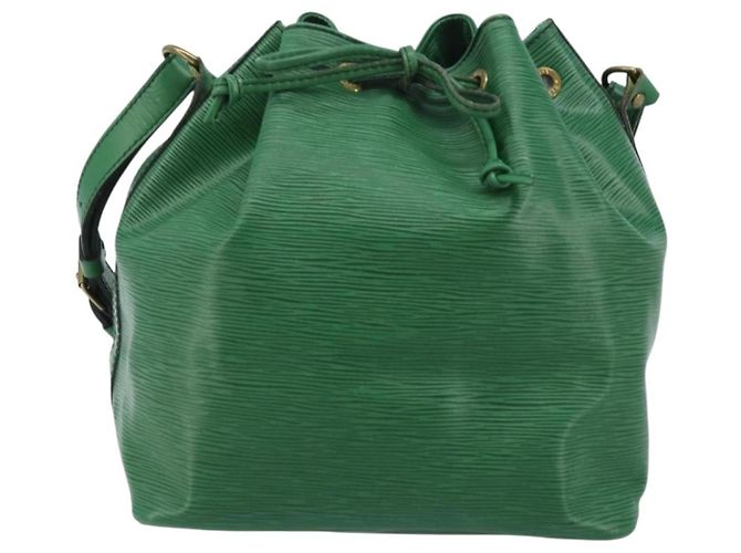 Louis Vuitton Petit Noe Epi Leather Medium Verde