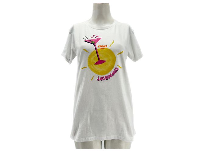 Jacquemus Camiseta "Vogue" blanca Blanco