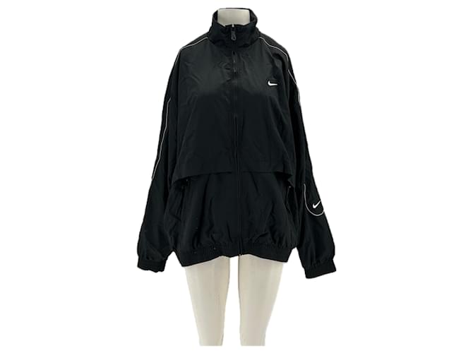 Nike Schwarze Trainingsjacke