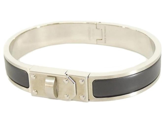 Hermès Bracciale charm da uomo Hermes Kelly Nero