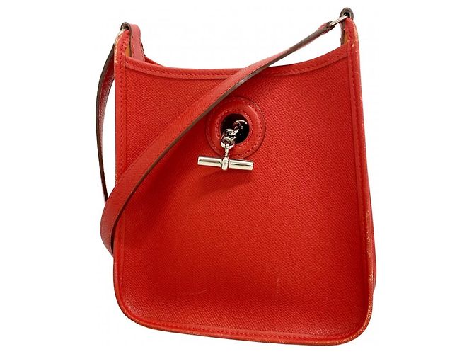 Hermès Borsa a Spalla Hermes Vespa TPM Rosso