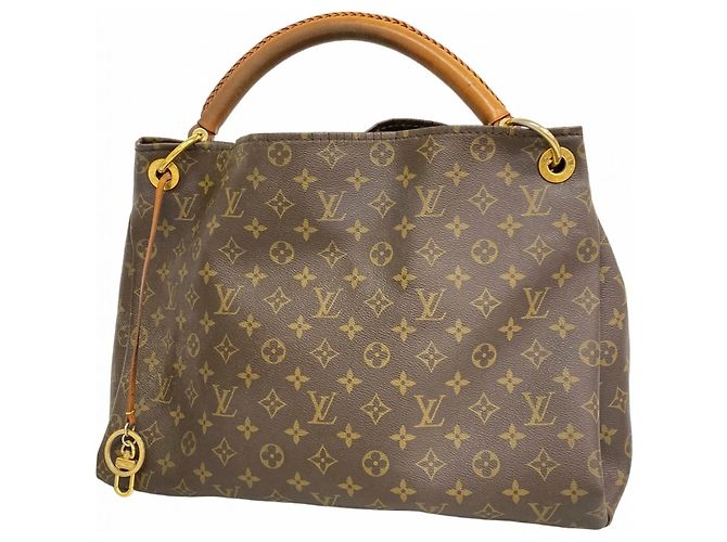 Borsa a Spalla Louis Vuitton Monogram Artsy MM Marrone