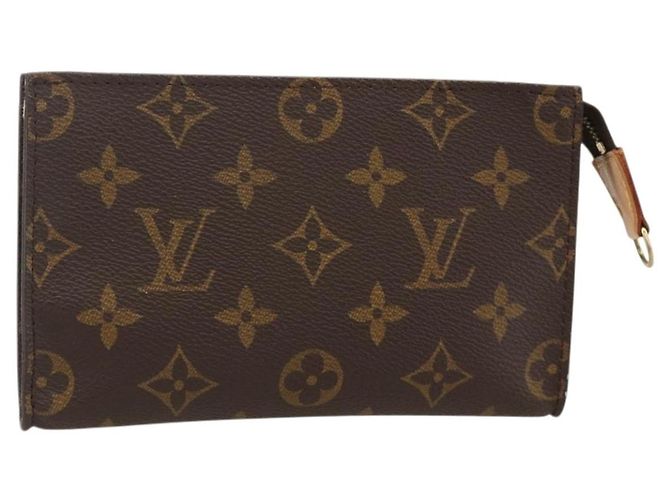 LOUIS VUITTON Pochete Monogram Bucket PM Acessório LV Auth BA12185 Monograma