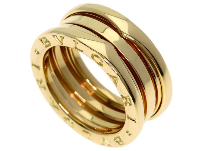 Bulgari Anillo B.zero1 de 2 bandas en oro amarillo de 18K Bvlgari