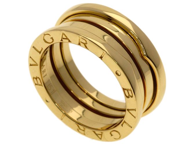 Bulgari Anillo B.zero1 de 2 bandas en oro amarillo de 18K Bvlgari