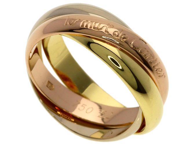 Anillo de oro de 18K Cartier Trinity