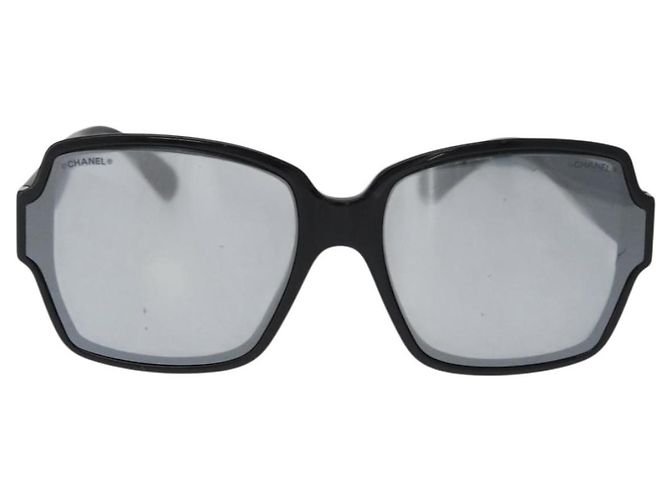 Chanel Logo CC Plastic Black