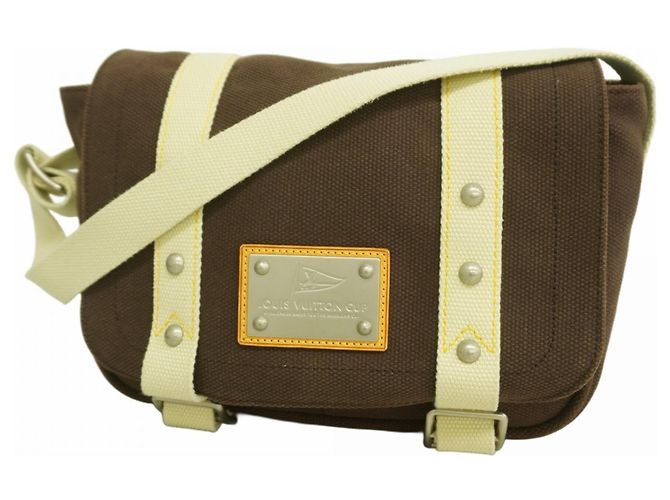 Borsa a spalla Busas PM LV Cup Antigua di Louis Vuitton Marrone