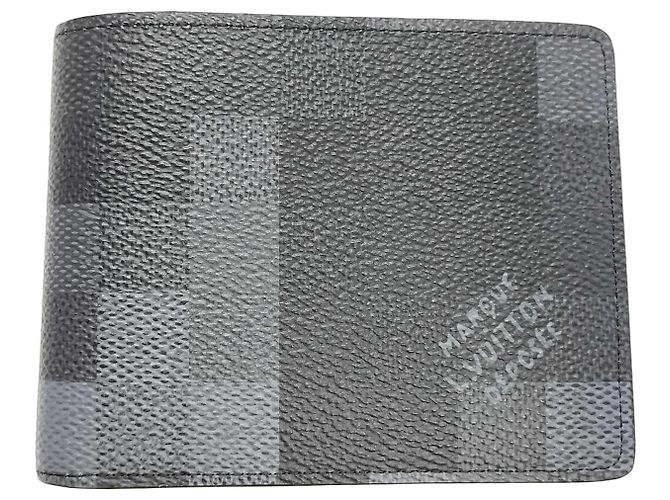 Louis Vuitton Slender Wallet Damier Graphite mini Black