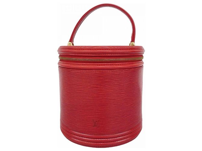 Borsa Louis Vuitton Epi Cannes - Rosso Castigliano