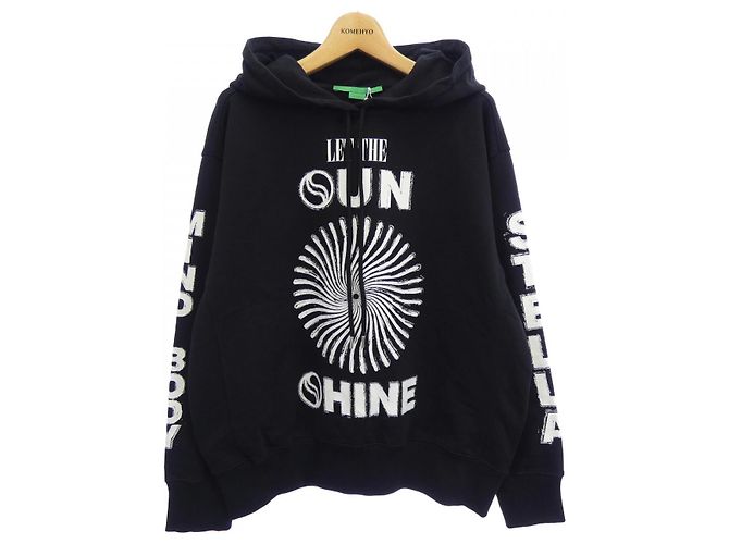 Stella Mc Cartney Moletom com capuz Sunshine da Stella McCartney Preto