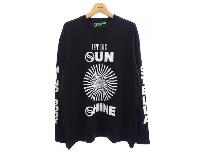 Stella Mc Cartney Camiseta de manga longa Stella McCartney Sunshine Preto