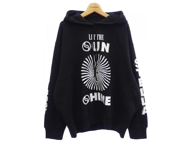 Stella Mc Cartney Moletom com capuz Sunshine da Stella McCartney Preto