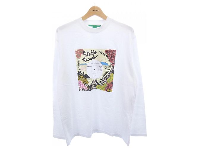 Stella Mc Cartney Camiseta de manga larga Record Stella McCartney Blanco