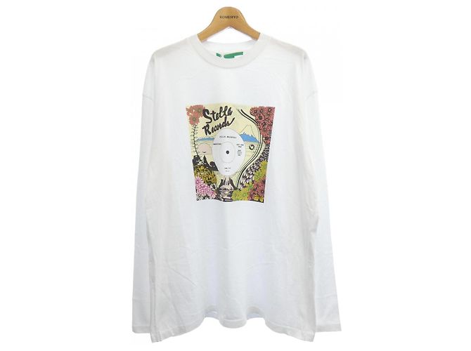 Stella Mc Cartney Camiseta Larga Record Stella McCartney Blanco