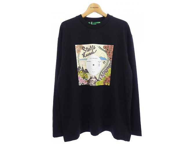 Stella Mc Cartney T-shirt Lunga Record Stella McCartney Nero