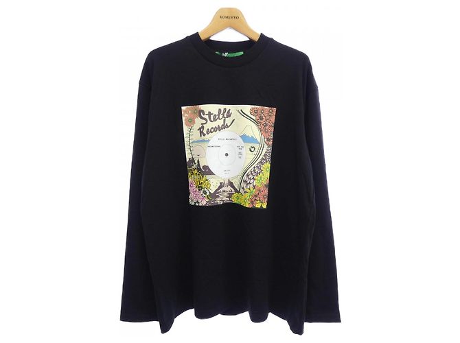Stella Mc Cartney T-shirt Lunga Record Stella McCartney Nero