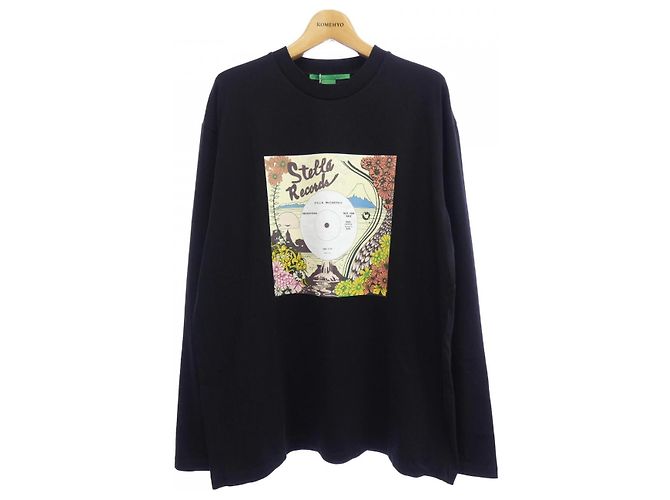 Stella Mc Cartney T-shirt Lunga Record Stella McCartney Nero