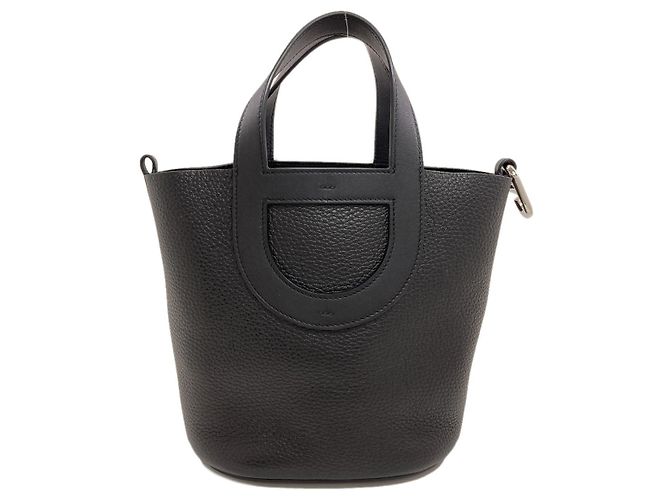 Sac à main In the Loop d'Hermès Noir