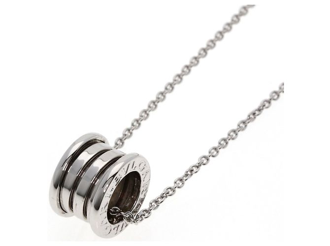 Bulgari Collar BVLGARI B-zero1 en oro blanco de 18K