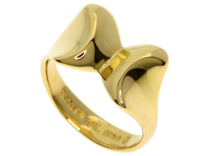 Anillo de banda con motivo de cinta Tiffany & Co.