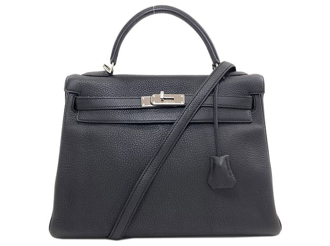 Hermès Hermes Kelly 32 Handbag Black