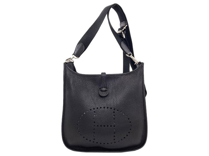 Borsa a Spalla Hermès Evelyne 3 PM Nero