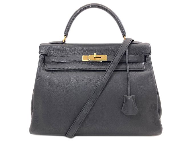 Borsa Hermès Kelly 32 Nero