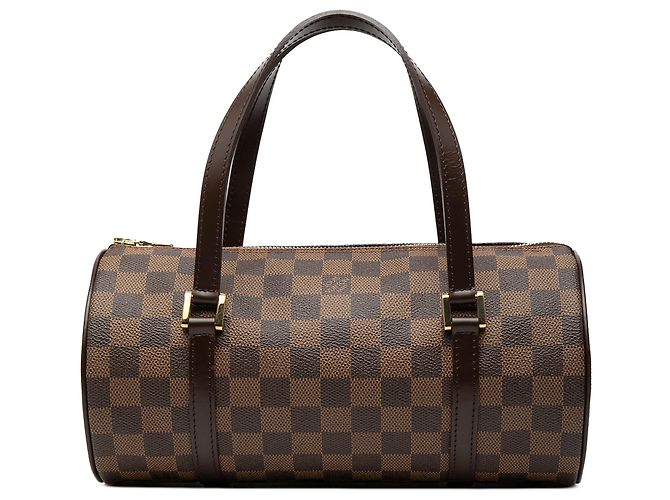Louis Vuitton Papillon 26 em Damier Ébène marrom