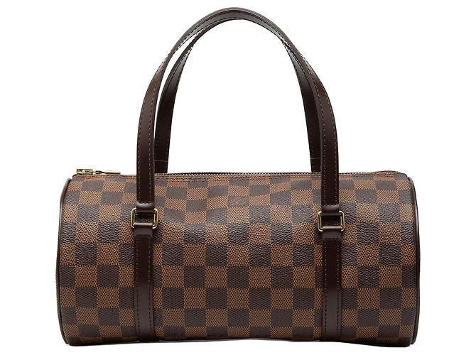 Louis Vuitton Papillon 26 em Damier Ébène marrom