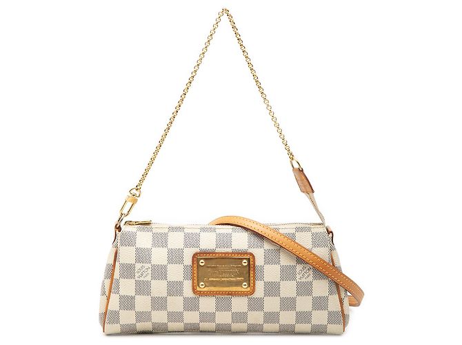 Eva Louis Vuitton Éva Damier Azur Blanc
