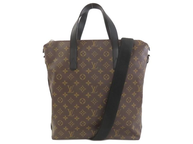 Sac à main Louis Vuitton M40388 Kitan Macassar Noir Monogramme