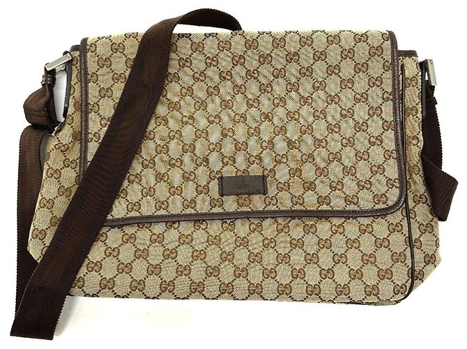Gucci GG Canvas Beiger Handtasche