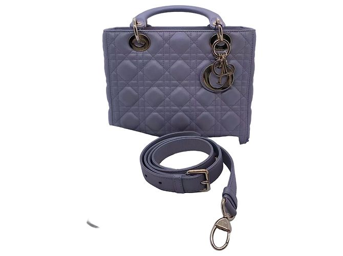 Bolsa Dior Duchess em camurça cinza pérola