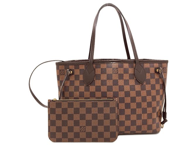 Louis Vuitton Neverfull PM Handbag Damier ebene