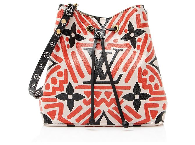 Néonoé Sac à bandoulière Monogram Crafty Neonoe MM en édition limitée Louis Vuitton Noir