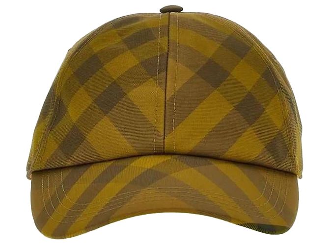 Burberry Karierte Baseballmütze Mehrfarben Polyester