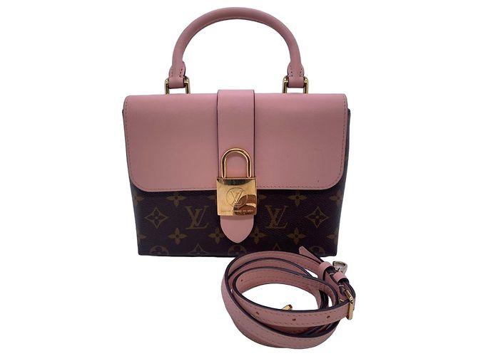 Louis Vuitton Locky BB Handtasche rosa Leder Pink