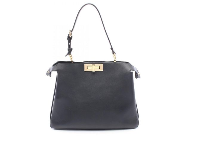 Borsa Fendi Peekaboo Soft Medium Nero