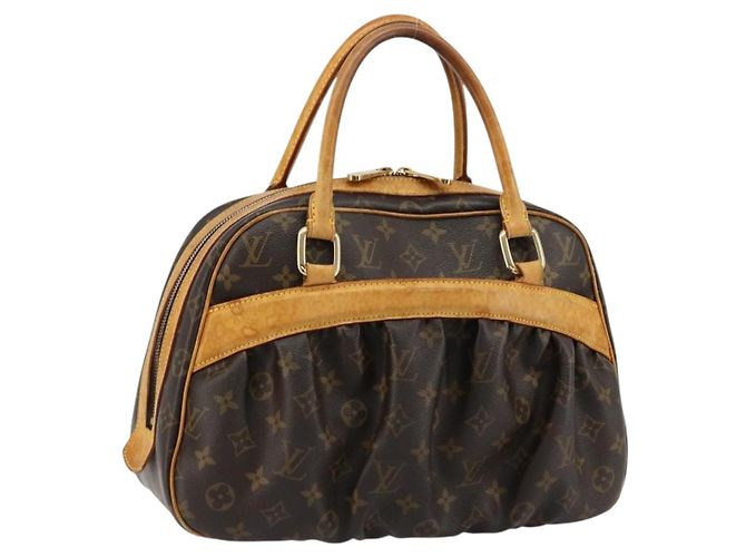 LOUIS VUITTON Monogram Mizzi Hand Bag M40058 LV Auth ep14115