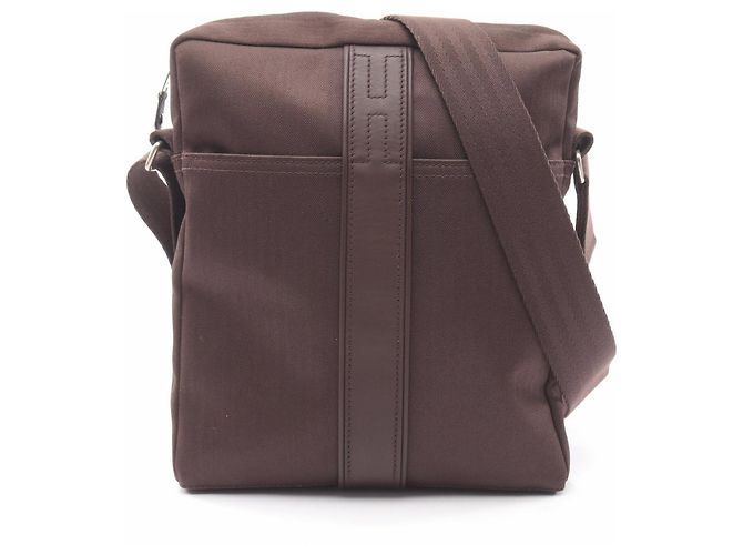 Bolsa de Ombro Pochette Bandoulière MM Acapulco da Hermès Marrom