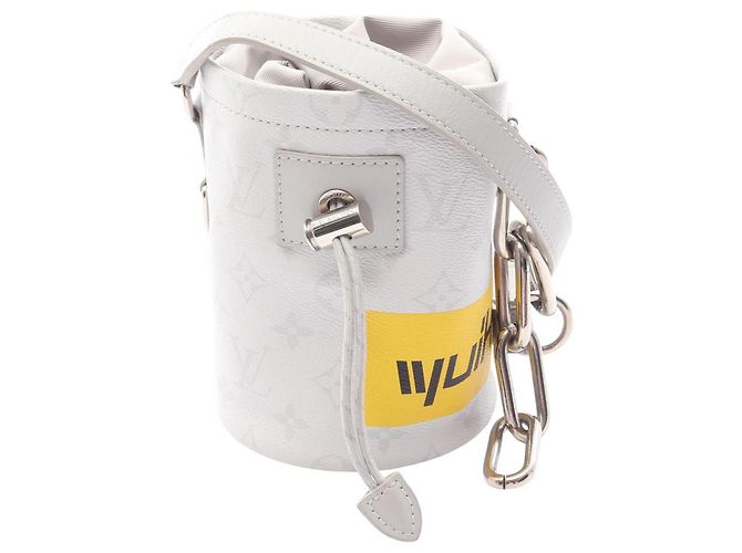 Bolsa Nano Chalk Louis Vuitton Marrom Branco
