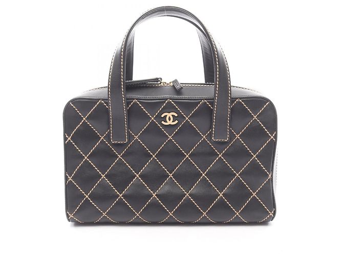 Bolsa Chanel Wild Stitch Preto